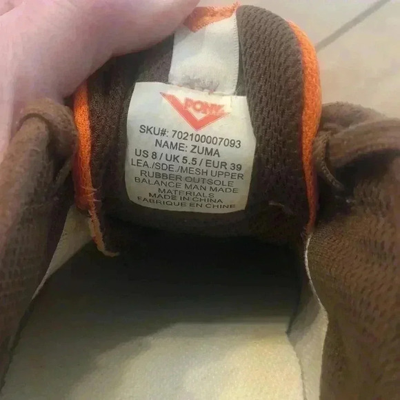 Vintage Pony Blue running shoes - Picture 3 of 8